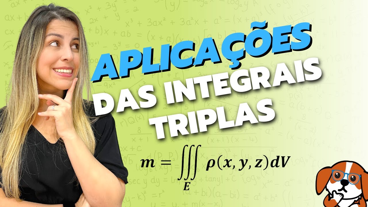 Massa, Centro de Massa e Momentos com Integrais Triplas | Cálculo