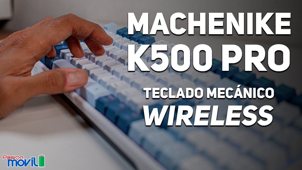 Machenike K500 Pro - El Teclado Mecánico Inalámbrico al alcance de Todos!