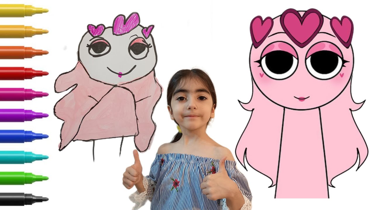 How to Draw Incredibox Sprunki  #sprunki #howto #howtodraw #education