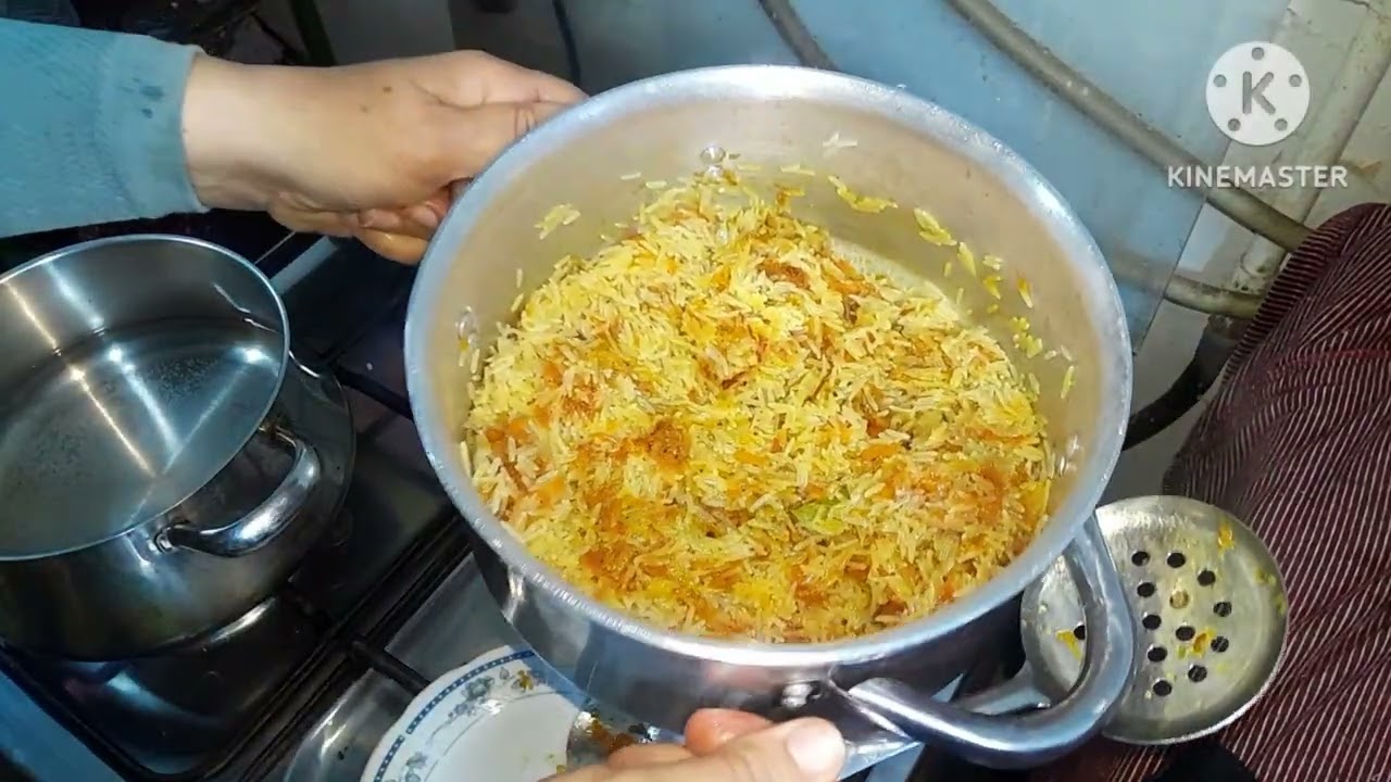 تعالوا شوفوا غدانا انهارده يااخواتي عملت احلي رز بسمتي 👌🥰