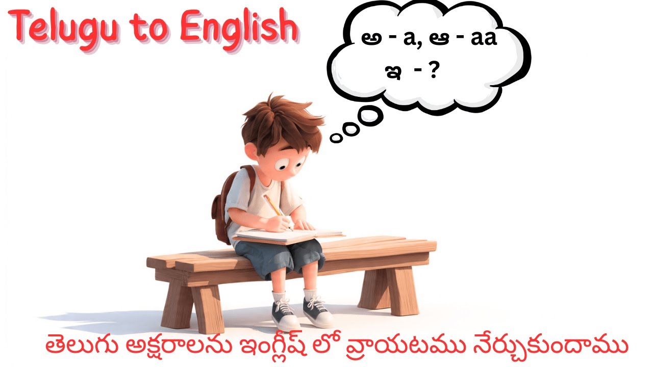 తెలుగు ద్వారా ఇంగ్లీష్ | Telugu  to English |  @laddukidshub