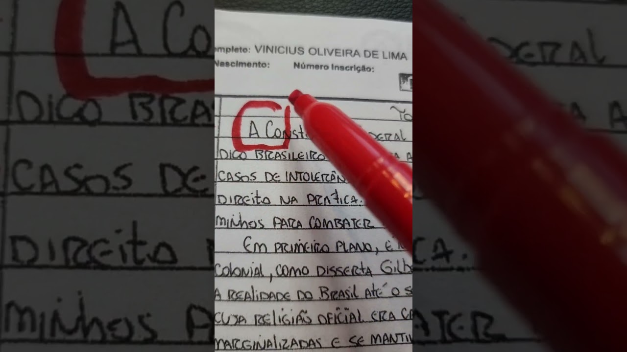 Pode LETRA DE F&Ocirc;RMA na REDA&Ccedil;&Atilde;O DO ENEM??? | PROFINHO da REDA&Ccedil;&Atilde;O