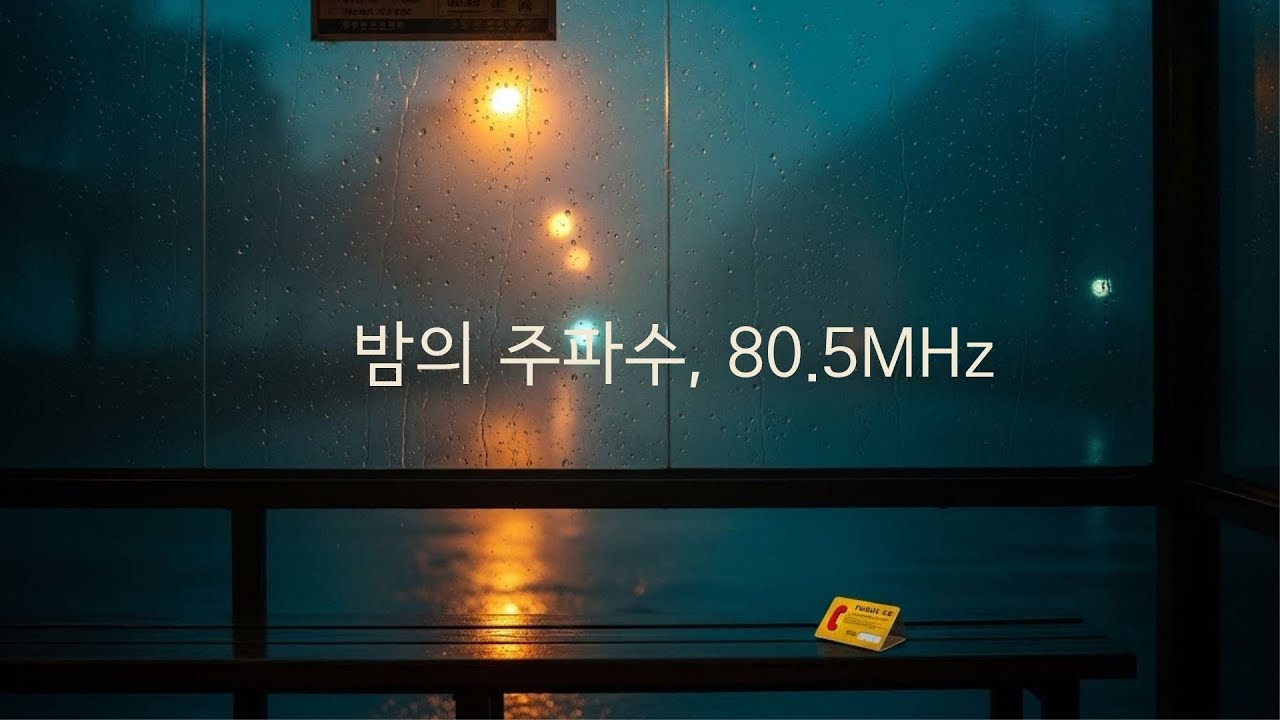 밤의 주파수, 80.5MHz - Vol. 4  #밤의주파수 #SunoAI #7080인디 #비오는날플레이리스트 #레트로감성 #추억여행 #혜화역4번출구 #라디오감성