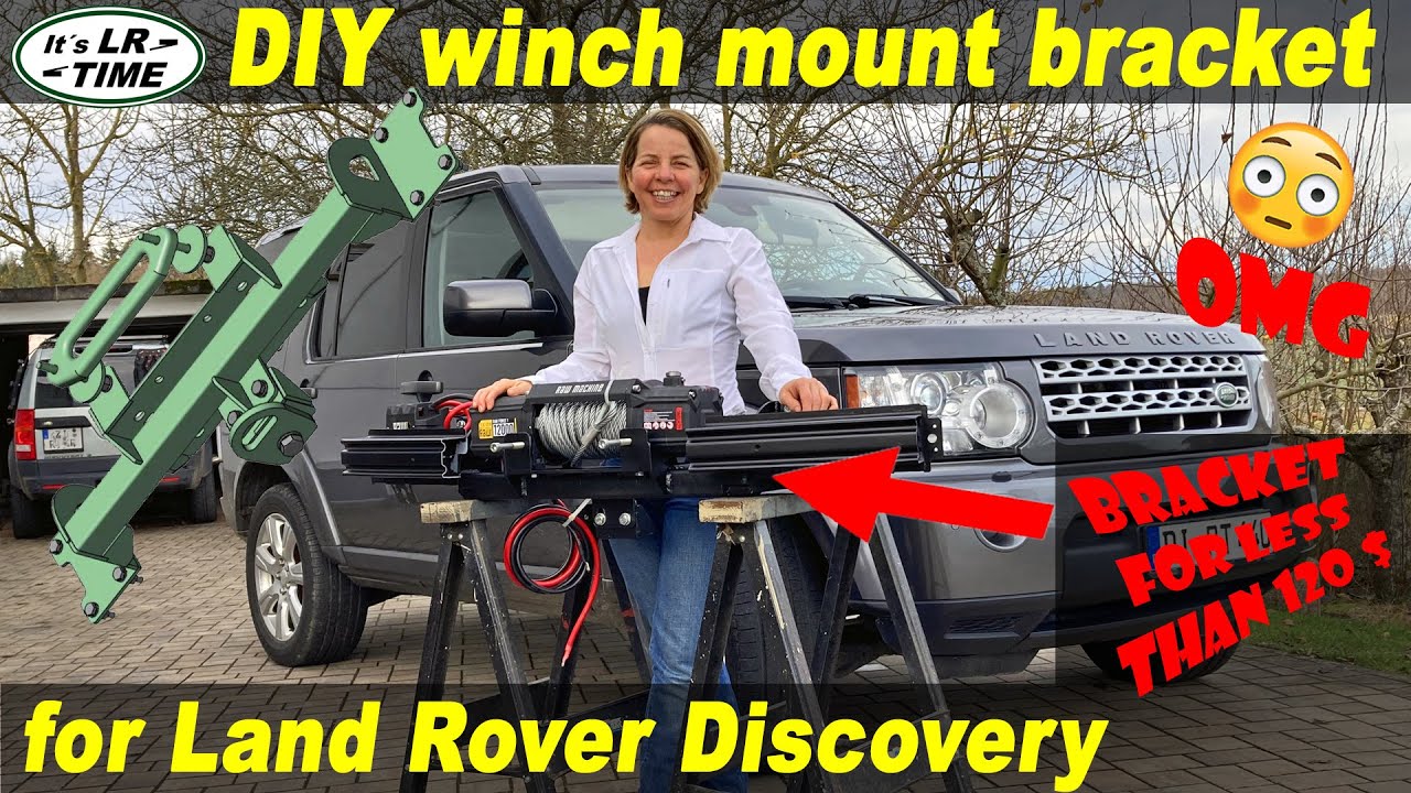 Land Rover - DIY easy-to-duplicate winch mount for Discovery 3 / 4