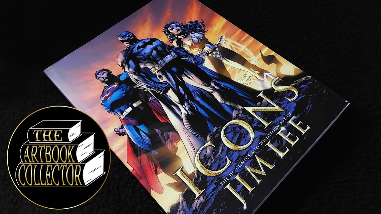 Icons: The DC Comics and WildStorm Art of Jim Lee - Book Flip Through