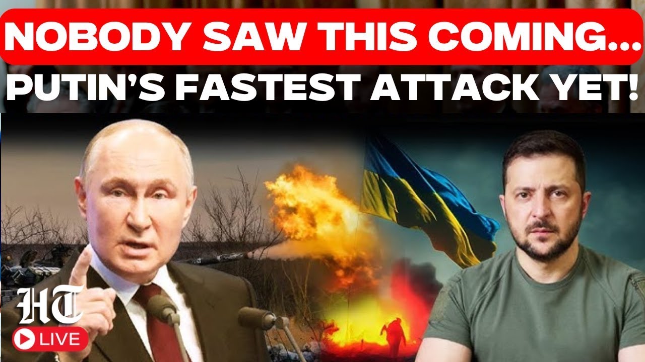 LIVE | Putin Shocks The World with Massive Ukraine Advance | Trump | Russia Ukraine War LIVE