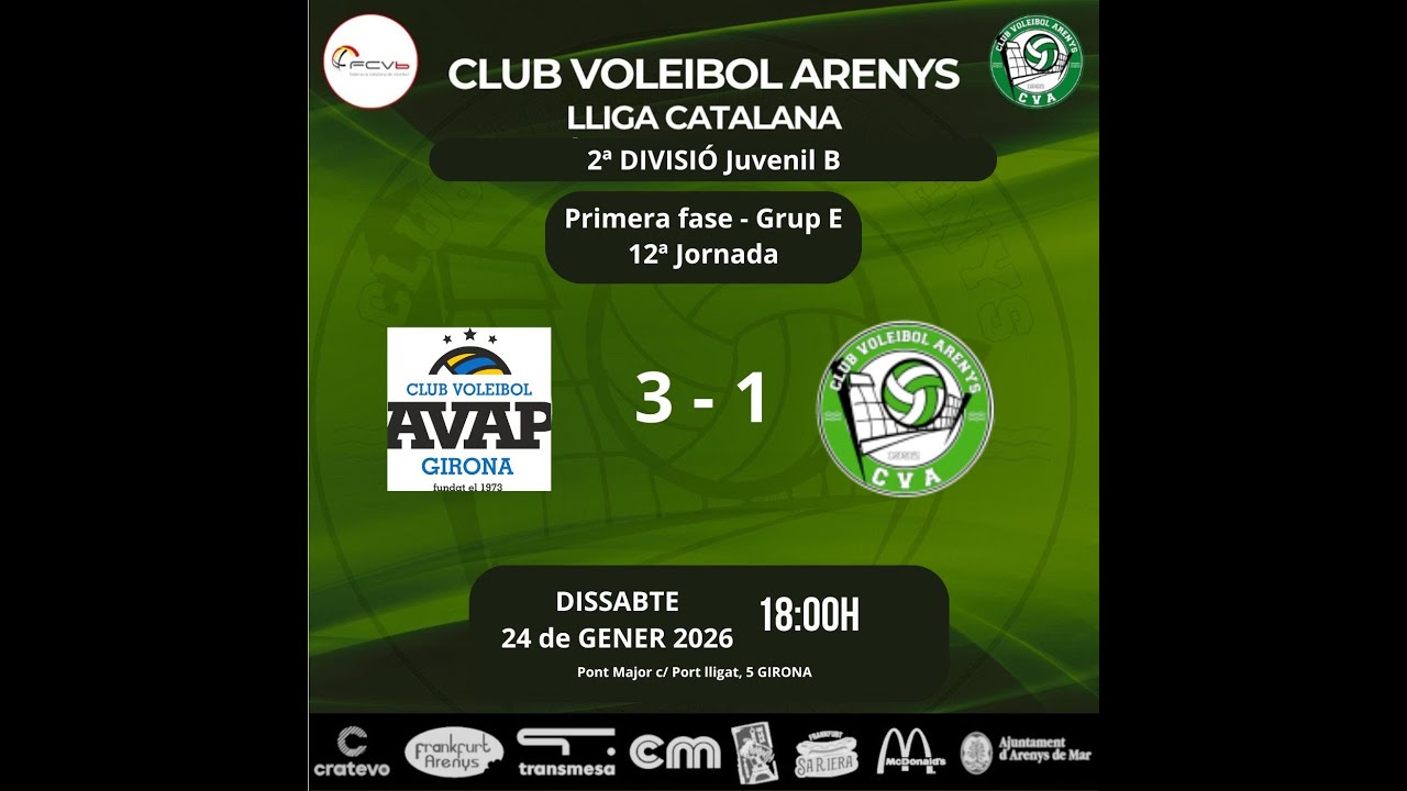 AVAP GIRONA - CV ARENYS