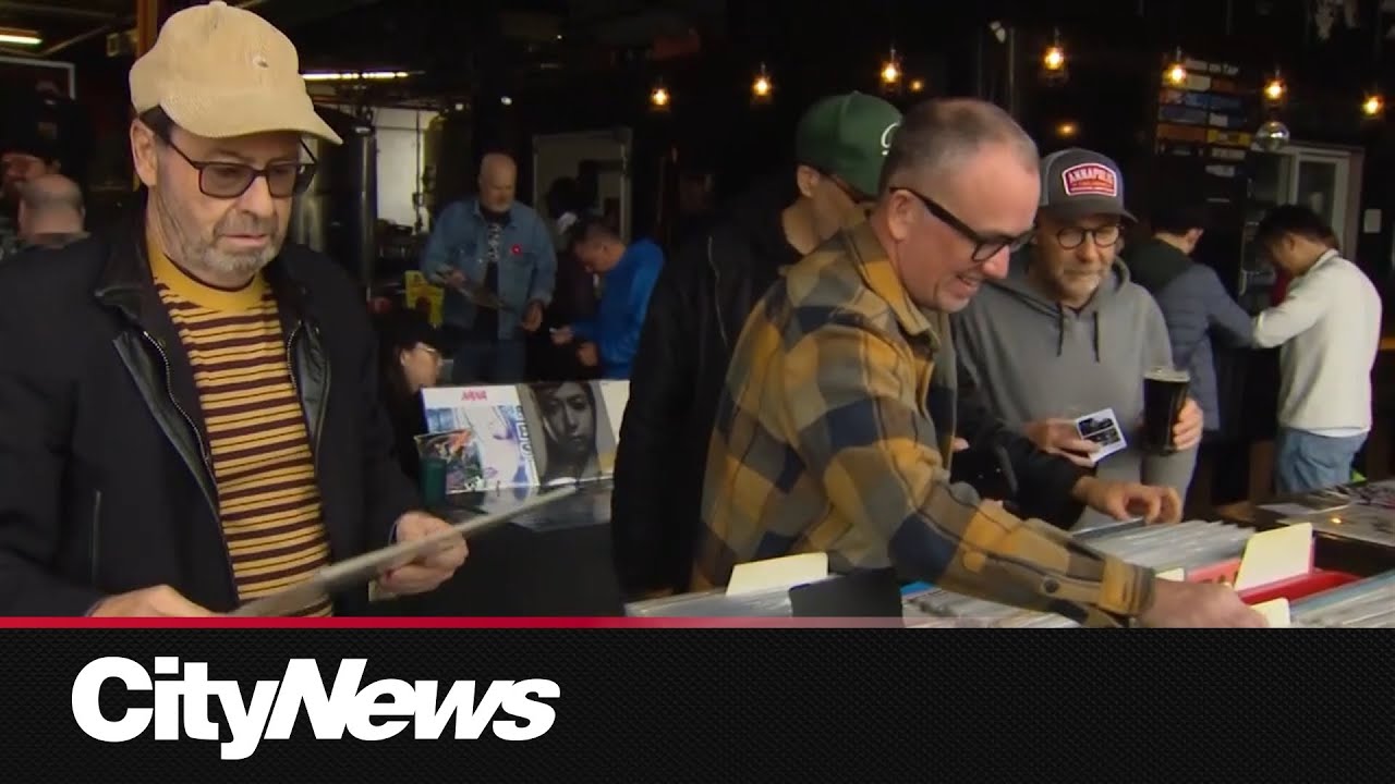 On the hunt for rare vinyl at record fair in the Junction