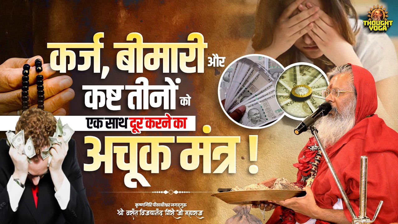 कर्ज बीमारी और कष्ट तीनों को एक साथ दूर करने का अचूक मंत्र || Vasant Vijayanand Giri ji Maharaj