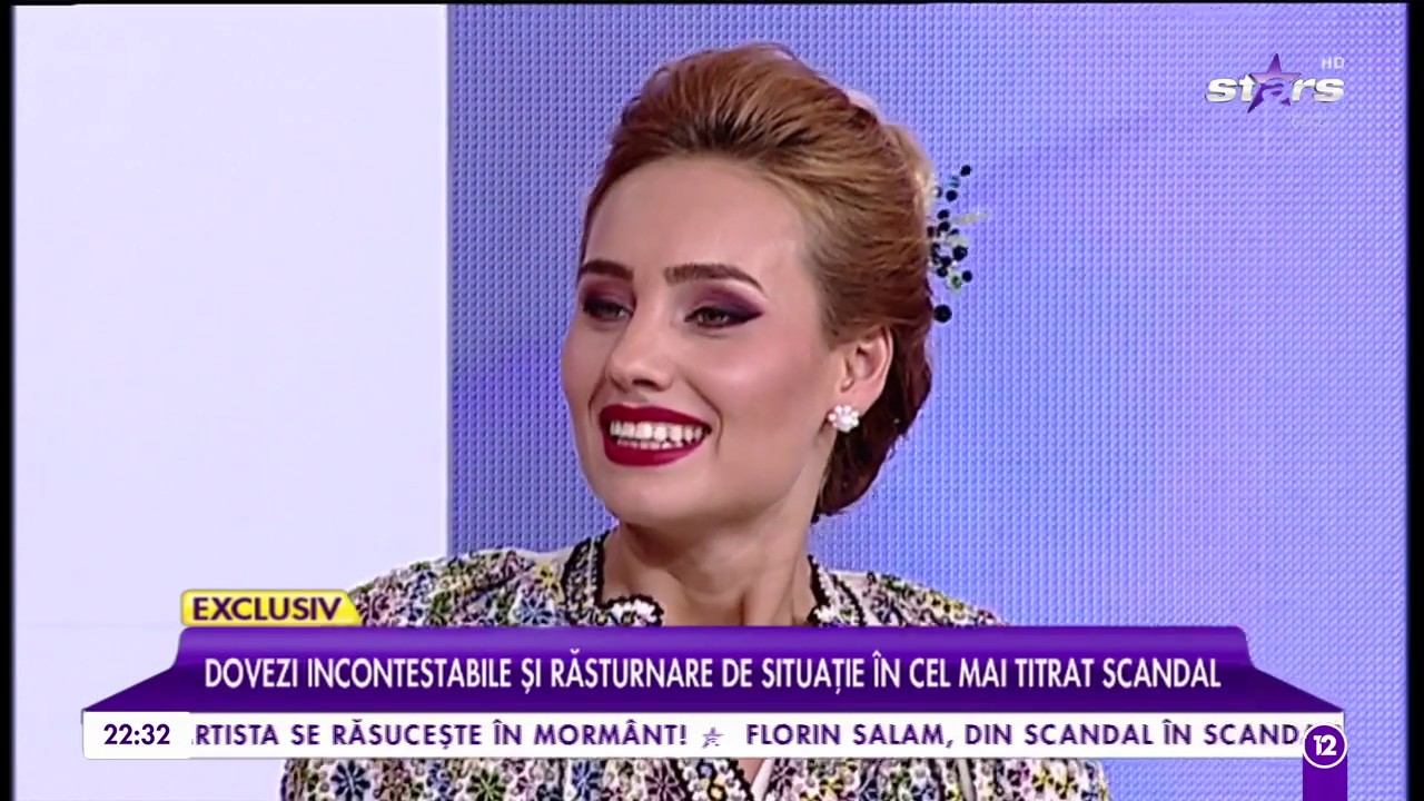 Soţia presupusului amant al Mariei Constantin, prima apariţie la TV, după ce a izbucnit scandalul