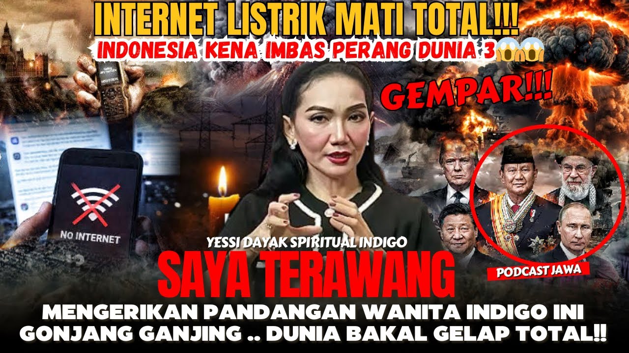 💥GEMPAR!!! DUNIA GONJANG GANJING INDONESIA SASARAN PERANG DUNIA KE 3 .. JUTAAN NYAWA TERANCAM😱