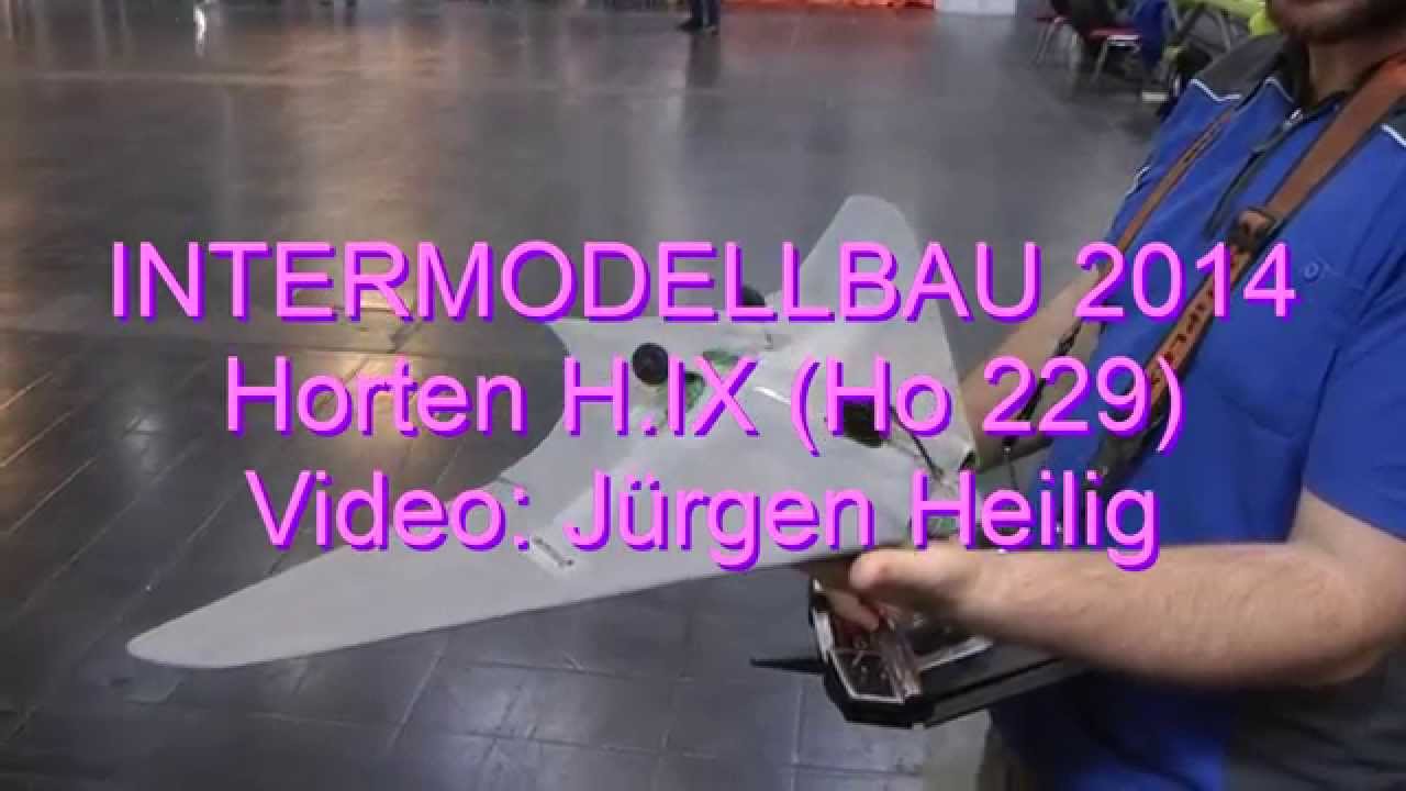 INTERMODELLBAU 2014 - Horten Ho 229