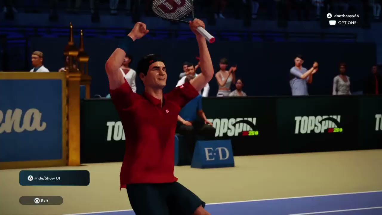 TopSpin 2K25 ps5 tennis livestream come chill and chat if u can't sleep
