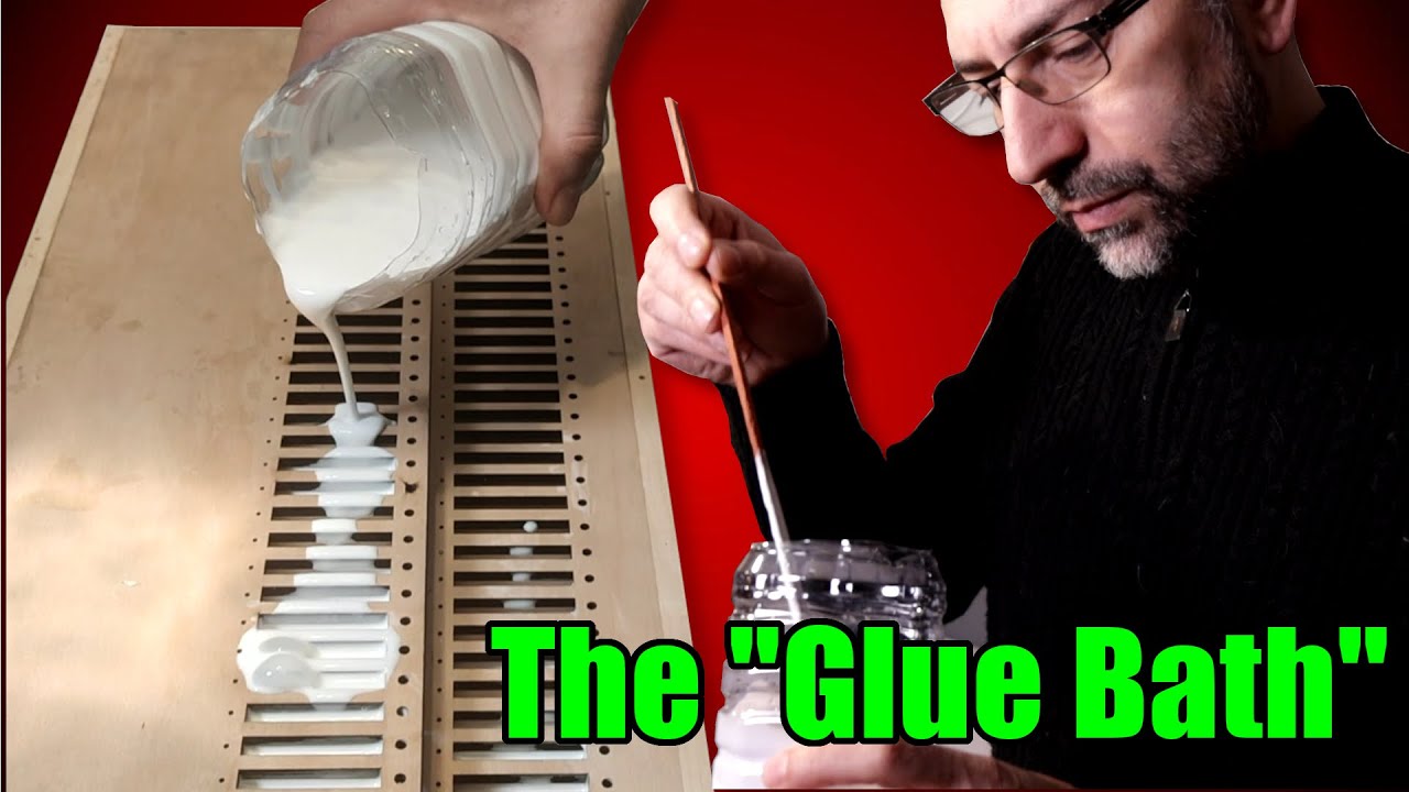 Building a Homemade Positive Pipe Organ | Video No 15 | The Glue Bath