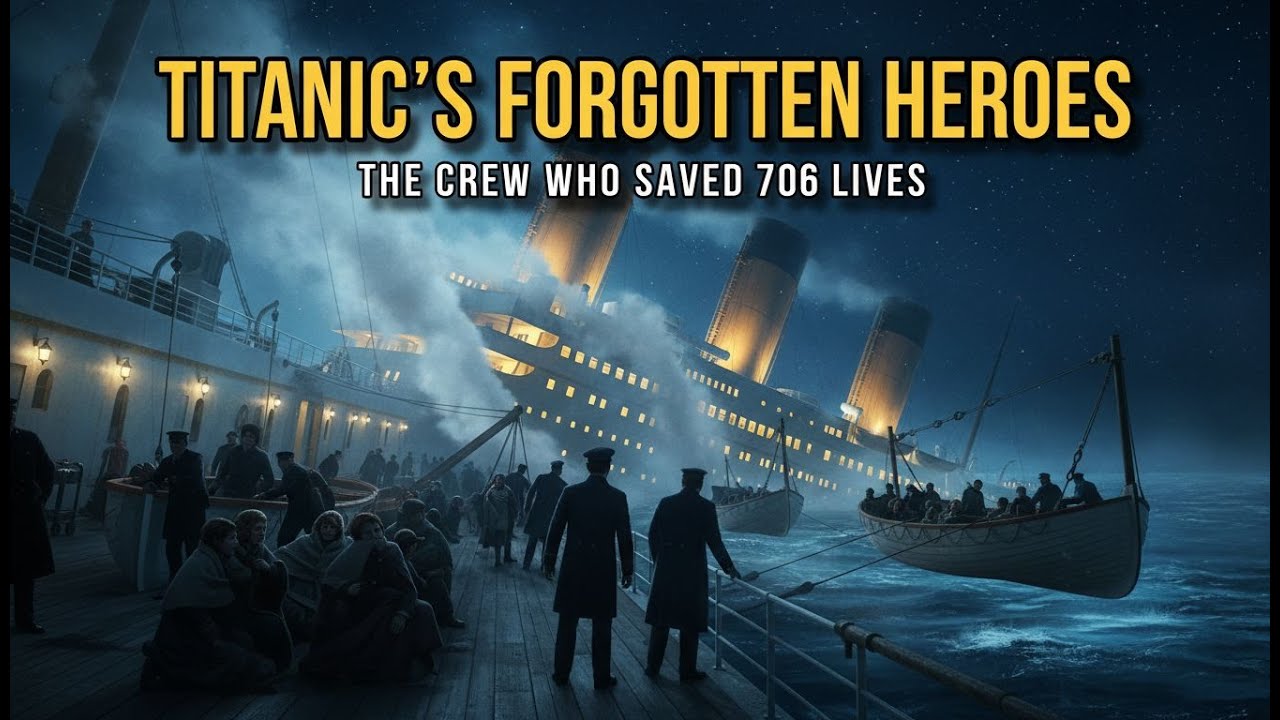 🚢 The Crew That Saved 706 Lives on the Titanic