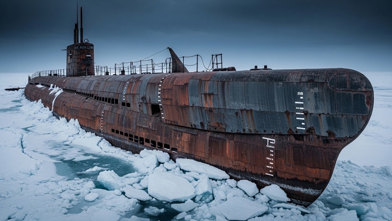 Abandoned USS Thresher Submarine Rusting in Arctic Ice Discovered and Brought Back for Full Restorat