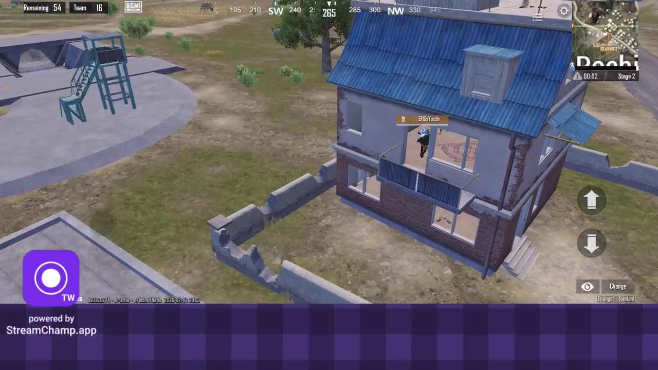 Broadcast powered by StreamChamp