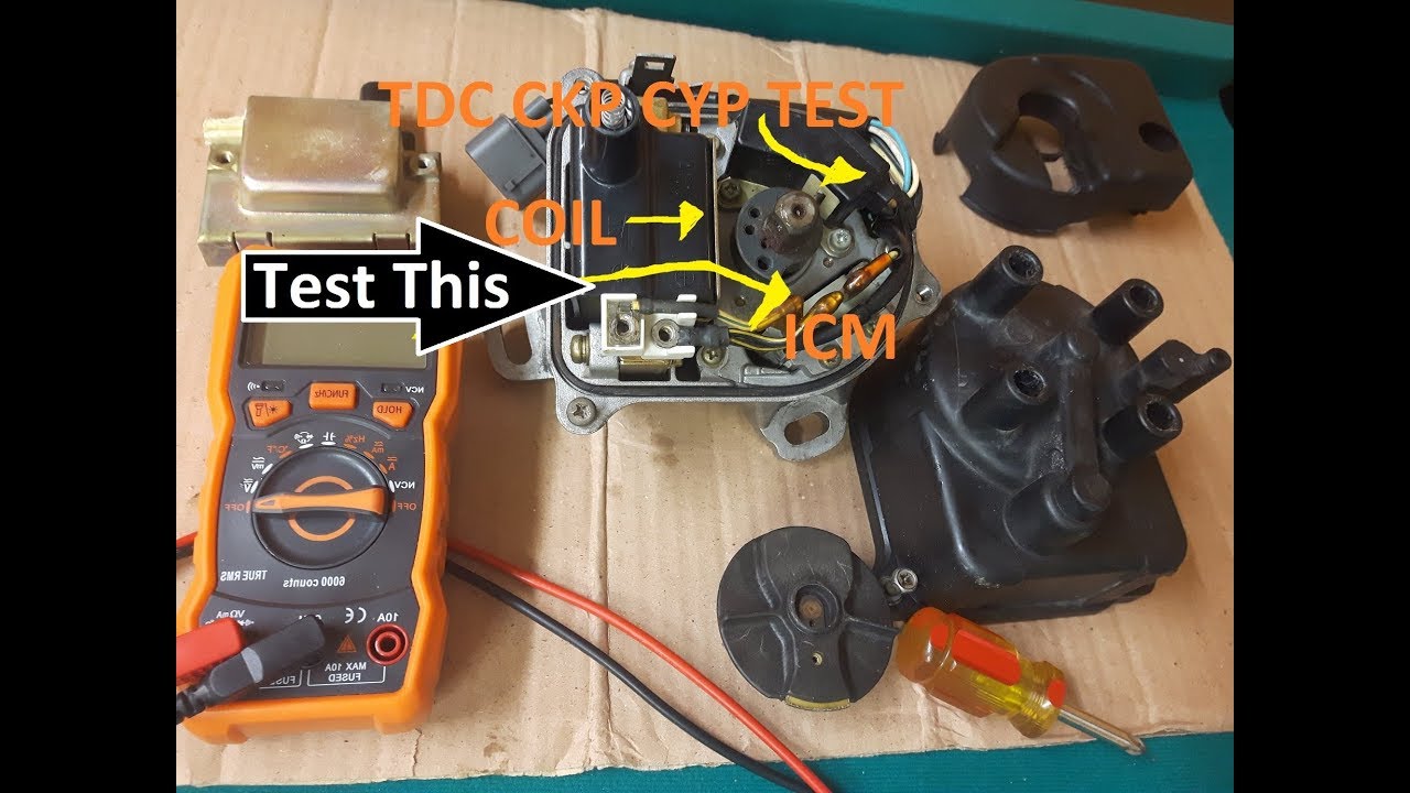 Как проверить распределитель зажигания Honda TDC CYP CKP ICM CEL P1381, P1831, P1832, P1362CEL ко...