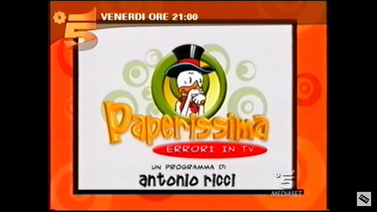 Promo TV - Paperissima - 2006 (HD)