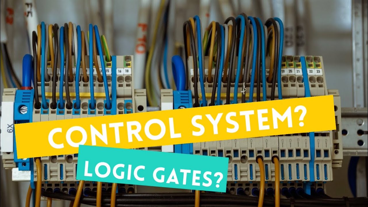 ✅🛑 ¿Sistemas de control con compuertas lógicas? 🔰