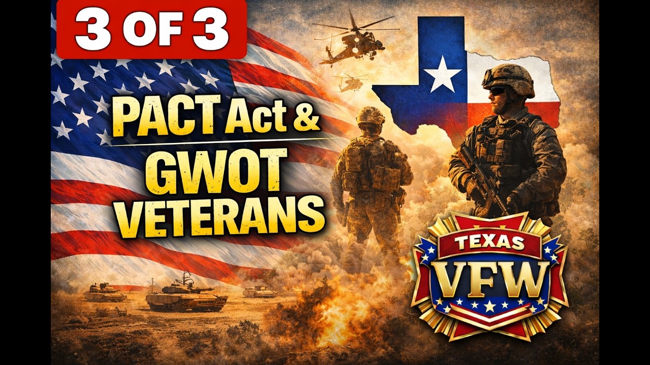 Pact Act & GWOT Veterans   Video 3 0f 3