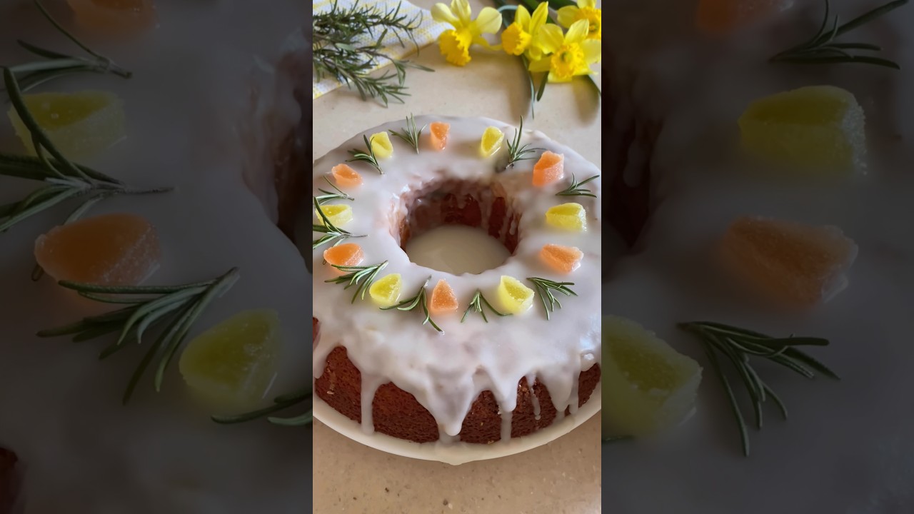 Пасхальный Кекс- Никто не верит что он без дрожжей!#вкусно #рецепты #еда #shortvideo