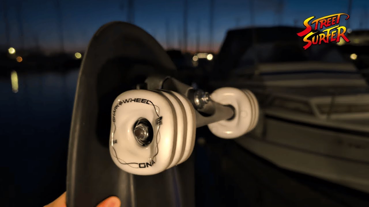 ¿Ruedas CUADRADAS en un Surfskate? (Shark Wheels)