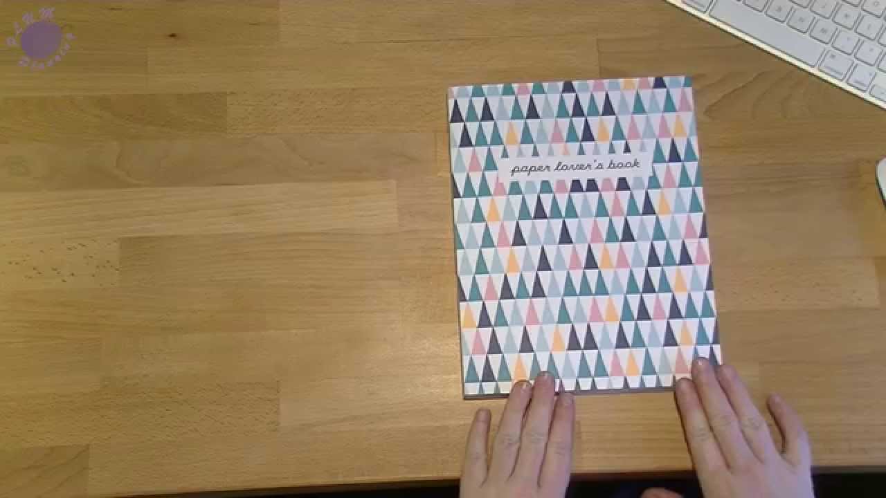 Kikki-K Paper Lovers Book - Mountains Walk Through