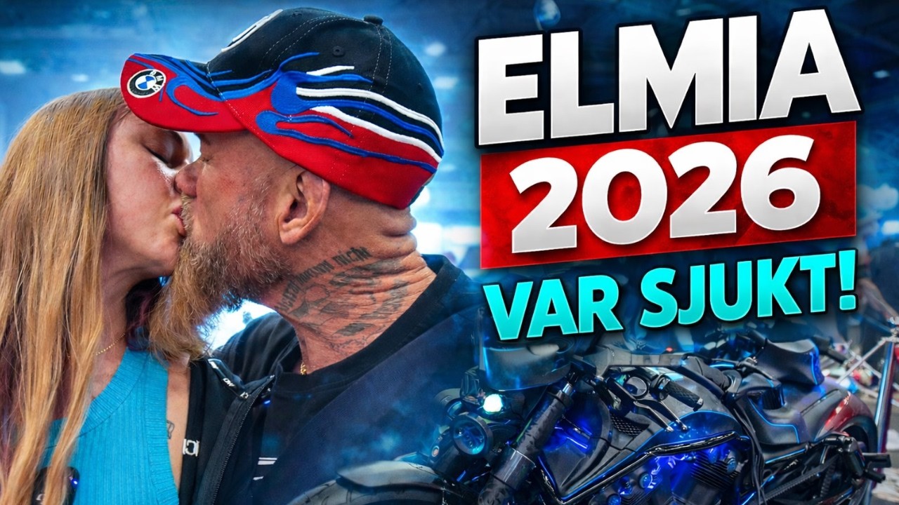 Elmia Custom Motor Show 2026 &ndash; KAOS, SJUKA BYGGEN & V&Aring;RAN DAG P&Aring; M&Auml;SSAN