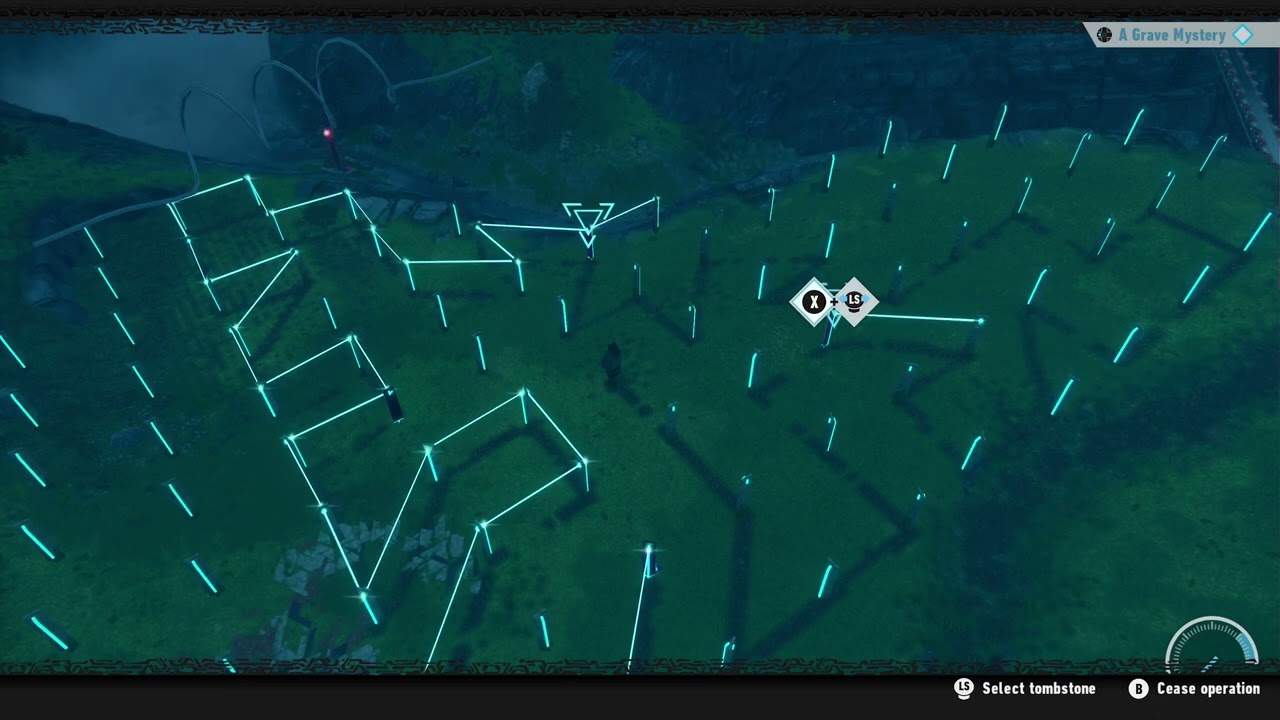 Sonic Frontiers A Grave Mystery Puzzle