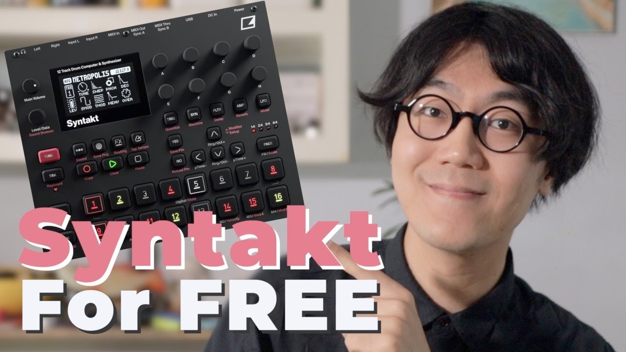 Как бесплатно скопировать Elektron Syntakt. | Газовая терапия №32