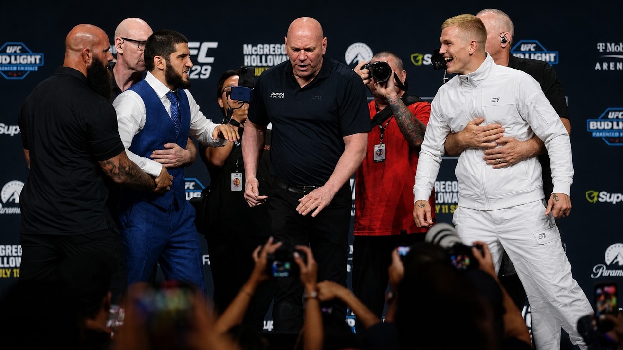 Islam Makhachev vs Ian Machado Garry | FULL FACE OFF | UFC 330