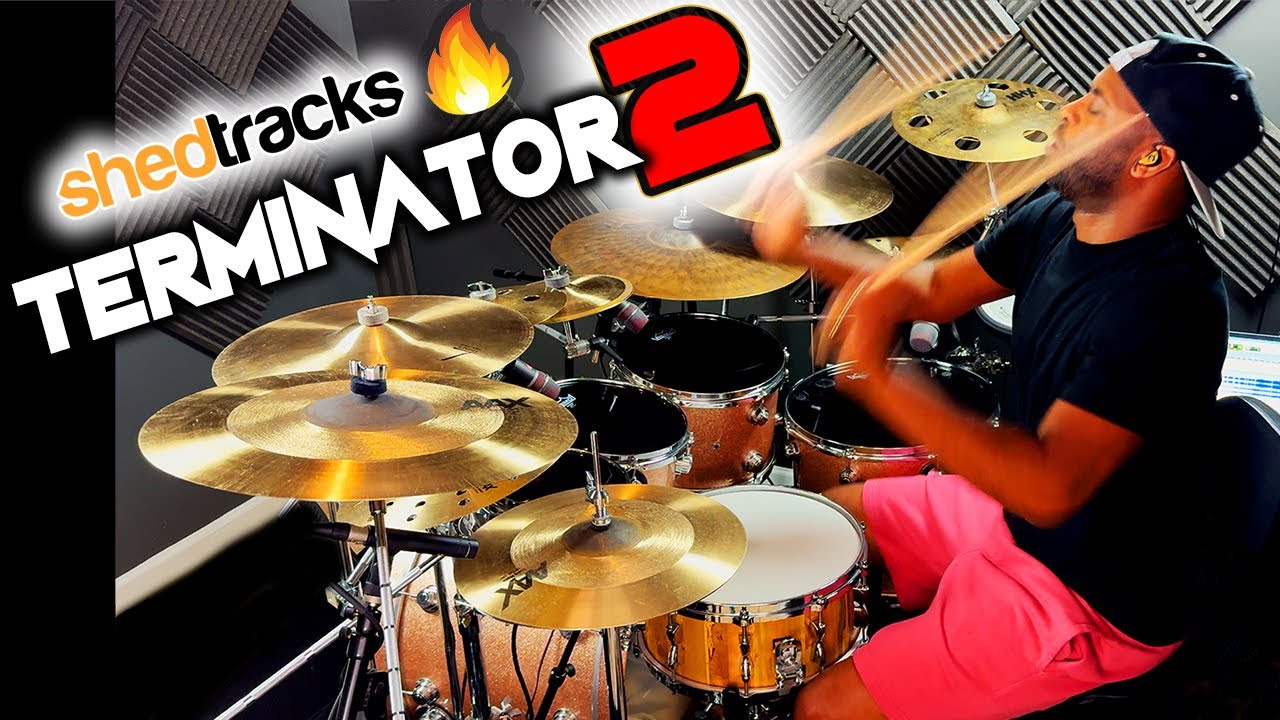 🔥 This Drumless Track is BLAZING | TERMINATOR 2 by Shedtracks | Drum Cover