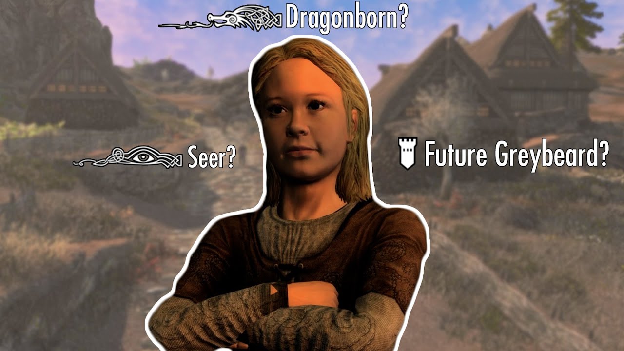 Sissel of Rorikstead: Dragonborn, seer or future Greybeard? | The most mysterious child in Skyrim