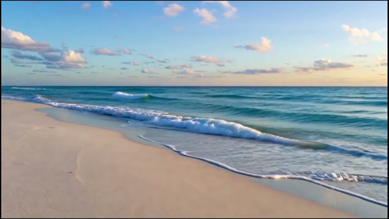 Calm Beach ASMR 🌊 | Playa en calma para relajarse y dormir
