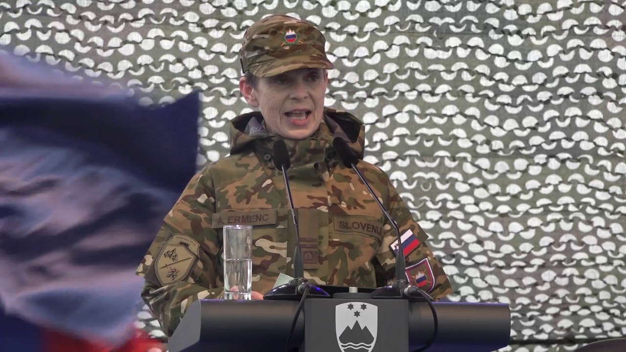 Prireditev ob dnevu Slovenske vojske v Cerkljah, maj 2019