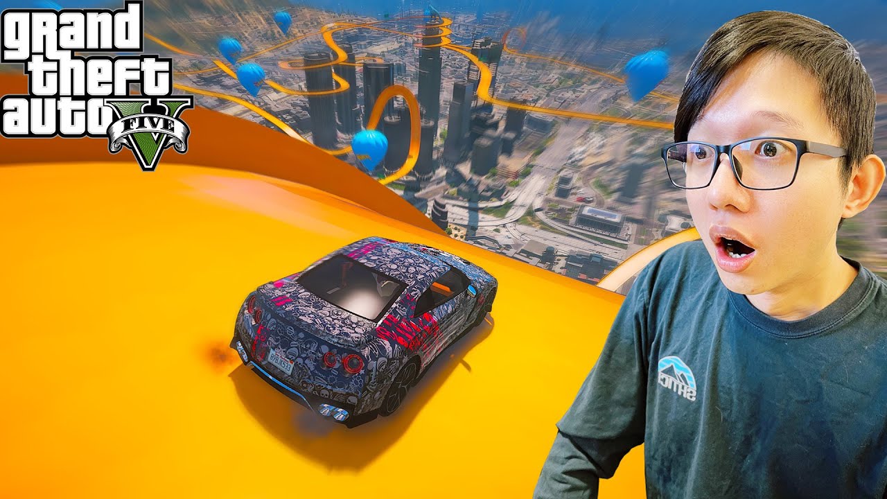 【Kim阿金】當洛聖都出現大量的不知名溜滑梯!?《GTA 5 Mods》