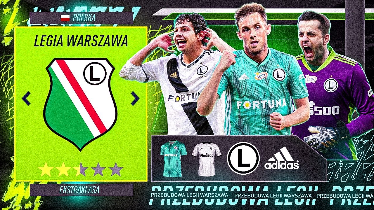 WIELKA PRZEBUDOWA LEGII WARSZAWA! FIFA 22