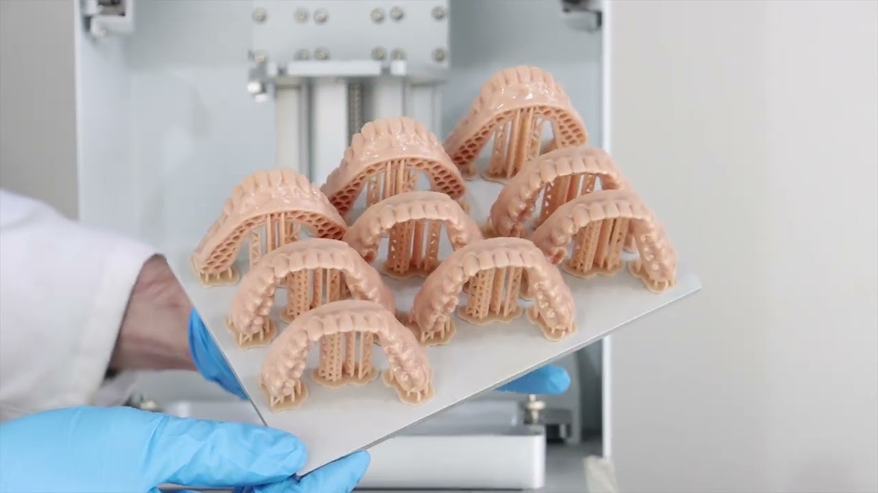 resin 3D-printing dental models with Phrozen Sonic XL 4K Plus