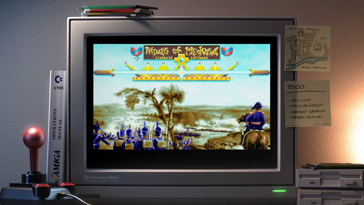 Amiga music: Jochen Hippel - Rings and The Return of Medusa (A1200 bx_🎧)
