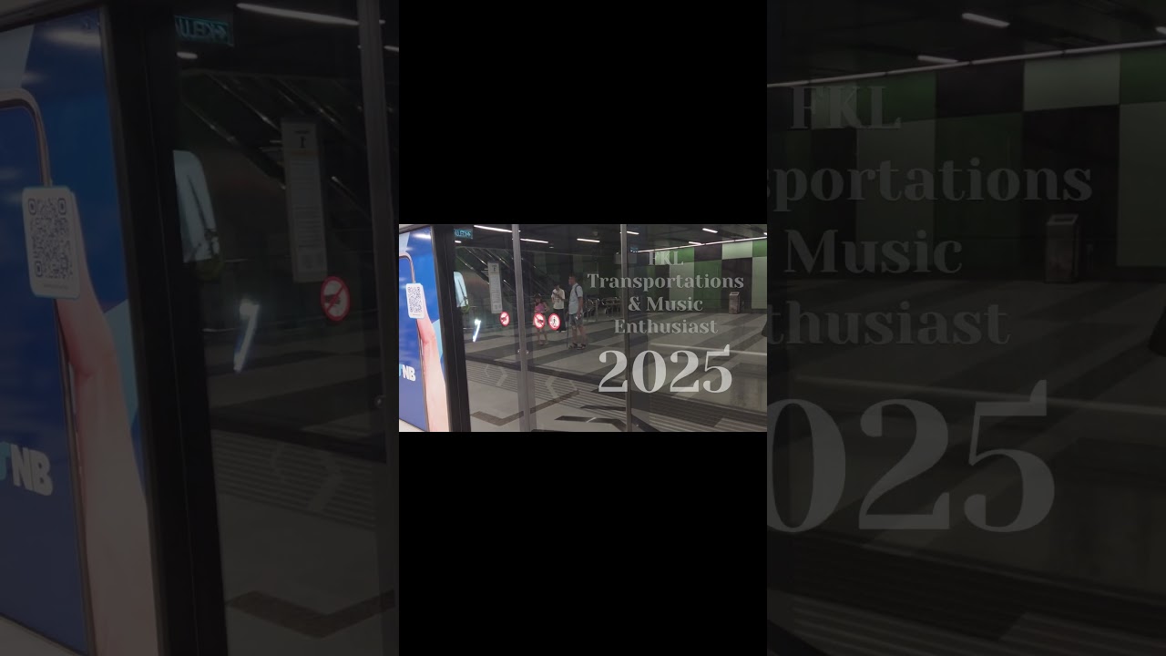 {2nd Ride, Platform View} 30/08/2025 MRT Putrajaya Line Hyundai Rotem [40] Arriving Ampang Park