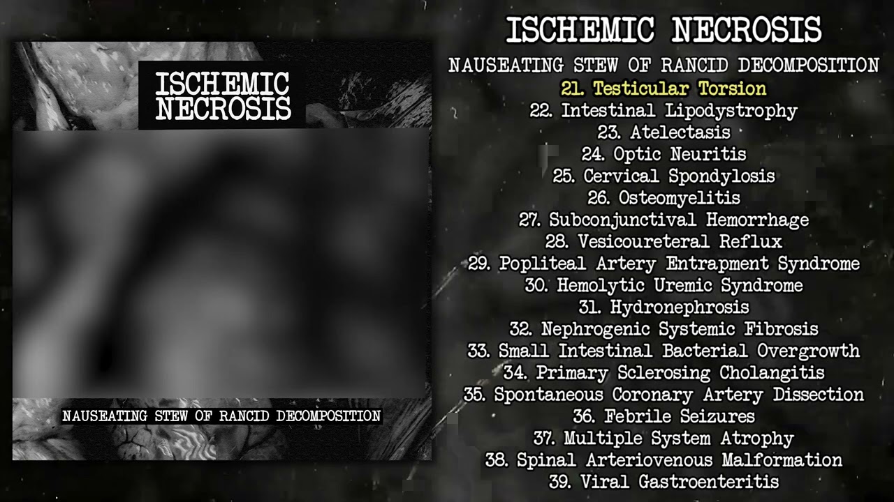 Ischemic Necrosis - Nauseating Stew of Rancid Decomposition FULL ALBUM (2021 - MathGoreNoise)