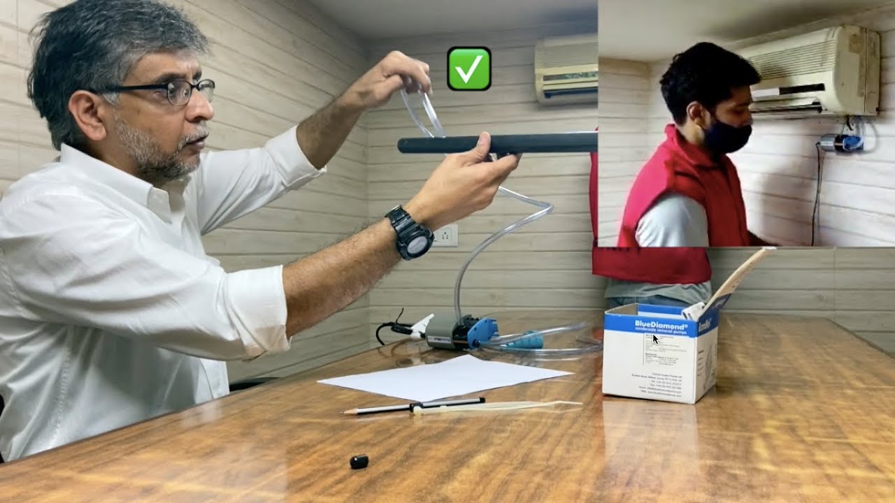 HOW TO INSTALL THE ECONOMINI DRAIN  PUMP | INFINITY HVAC | VINOD CHANDAN | TRAINING #2 | IN HINDI