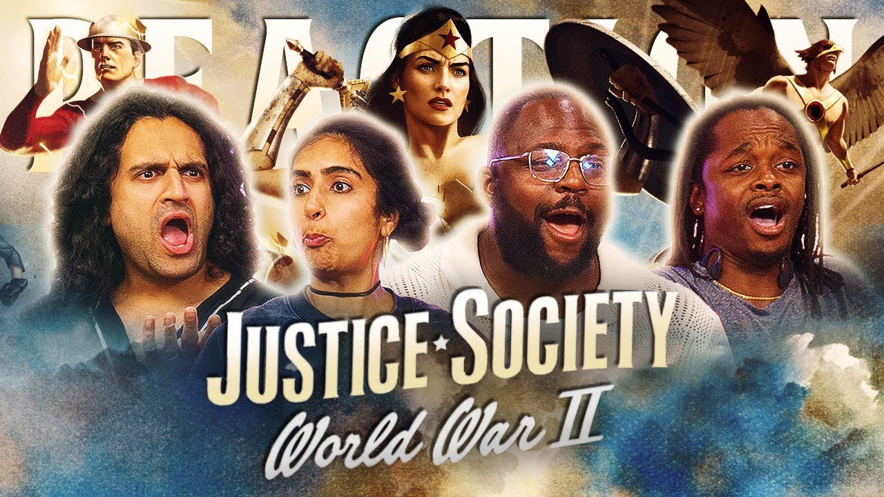 THE FLASH!! | Justice Society: World War II | Group Reaction