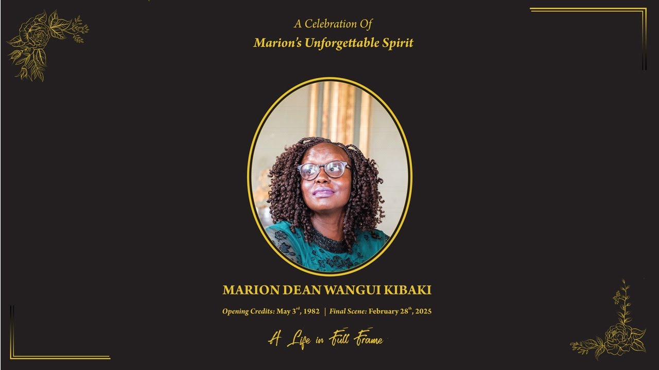 𝐂𝐄𝐋𝐄𝐁𝐑𝐀𝐓𝐈𝐎𝐍 𝐎𝐅 𝐋𝐈𝐅𝐄 𝐌𝐀𝐑𝐈𝐎𝐍 𝐃𝐄𝐀𝐍 𝐖𝐀𝐍𝐆𝐔𝐈 𝐊𝐈𝐁𝐀𝐊𝐈