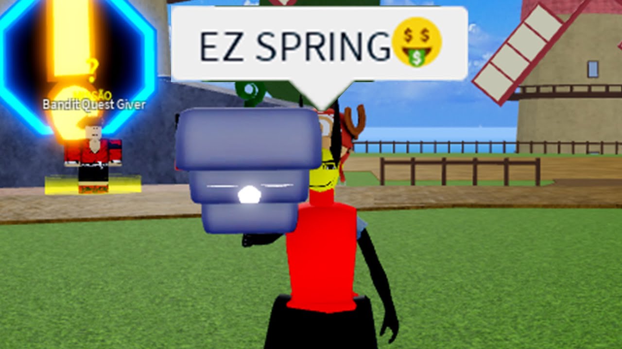 Spring User Zerando Blox Fruits🍈: O FILME | ROBLOX