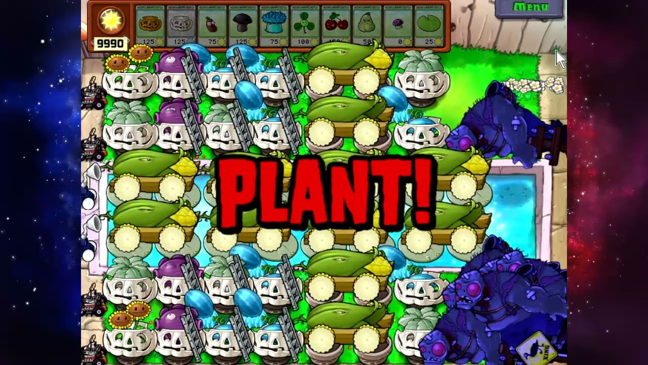 Plants Vs Zombies (Survival: Endless) - Flag 4461 to 4480