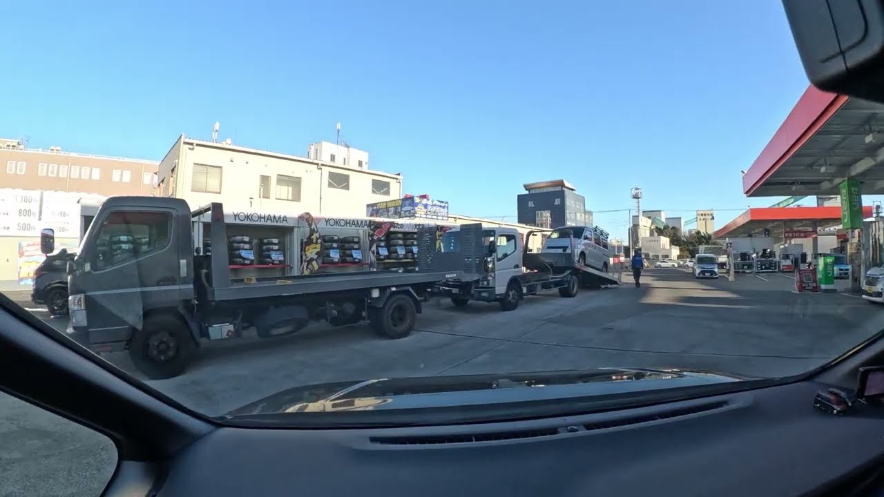 ゴープロドライブ動画＠　自宅〜イオンモール木更津〜エネオス宇佐美第２湾岸千葉新港店〜自宅編　その４