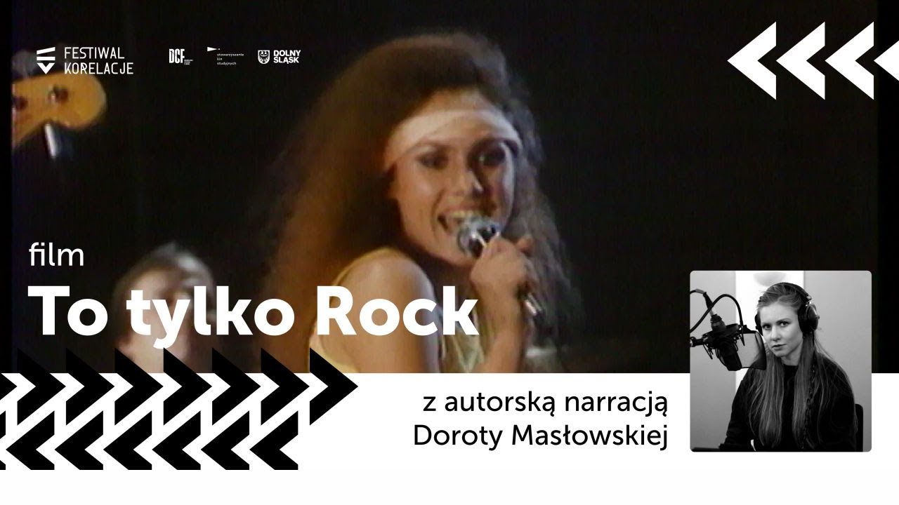 To tylko Rock z autorską narracją Doroty Masłowskiej zwiastun