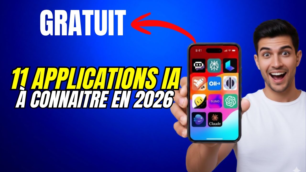 11 Application IA insdipensable à Absolument Connaitre en 2026